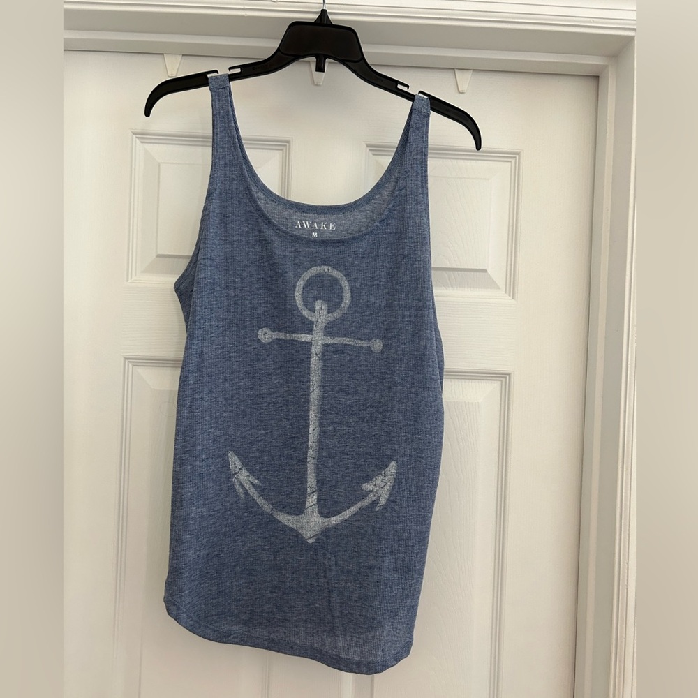 Awake Anchor Tank Top Size M